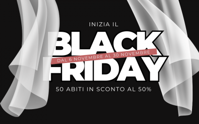 Black Friday Sposa: 50 Abiti al 50% di Sconto!